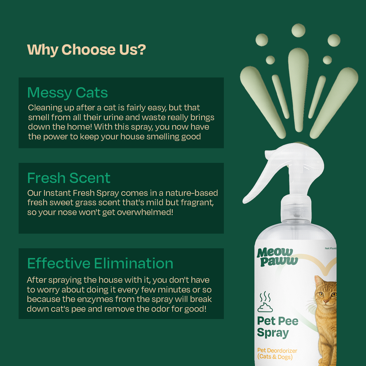 Pet Pee Spray