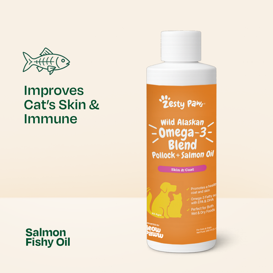 Wild Alaskan Salmon Oil Formula for Dogs & Cats